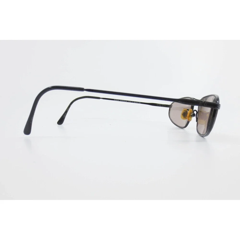 Guess GU6043 Daredevil BLK-3 Black Metal Oval Sunglasses 55-19-140